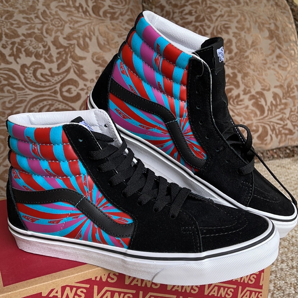 Vans Sk8-Hi Retro Mart Black/True White WMNS - Picture 6 of 16